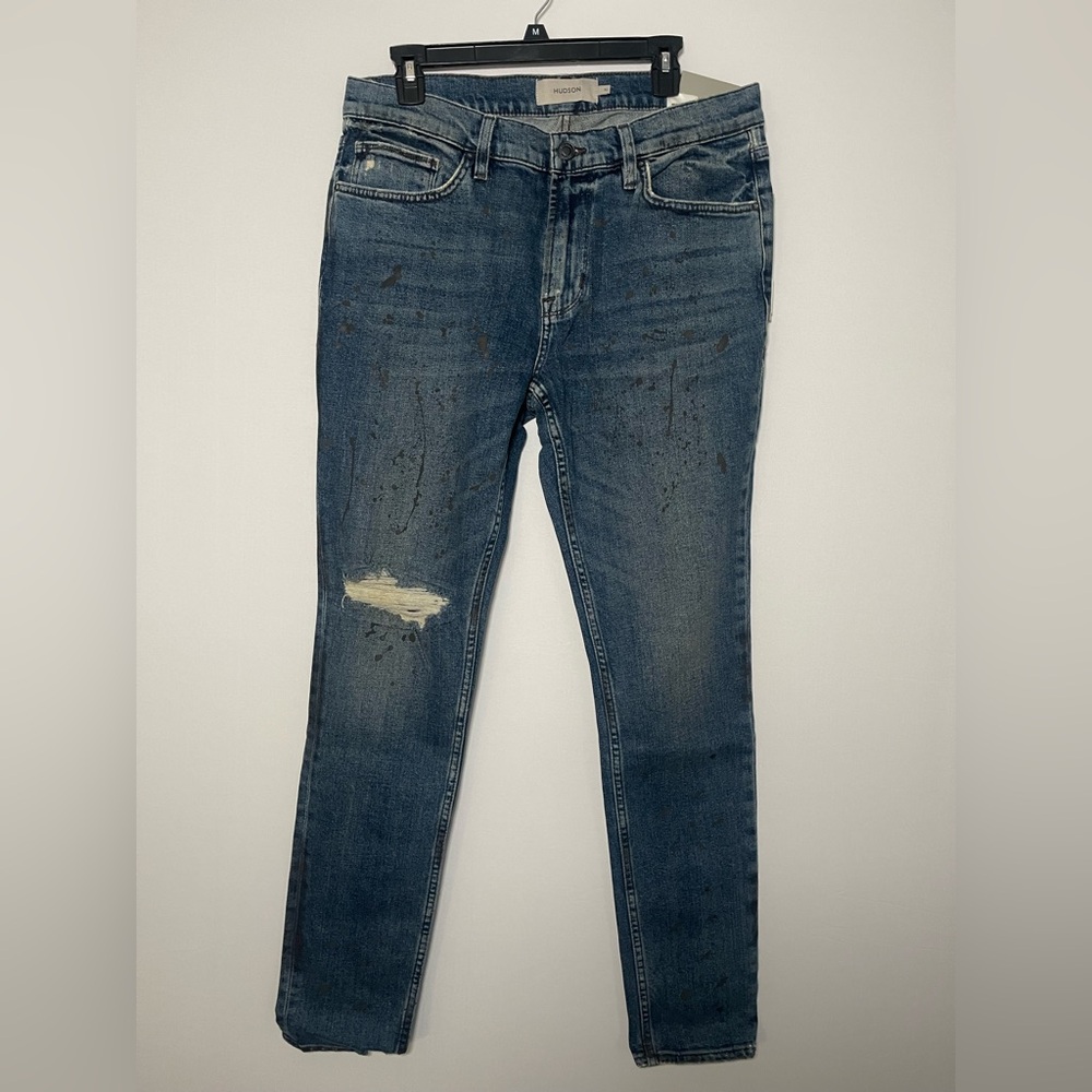 hudson zack skinny indigo oil 32